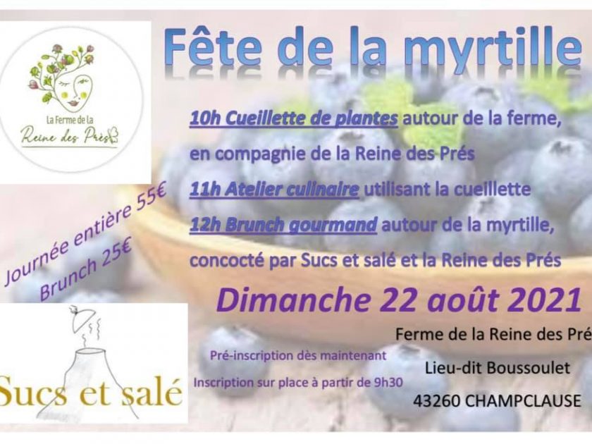 Fête de la myrtille