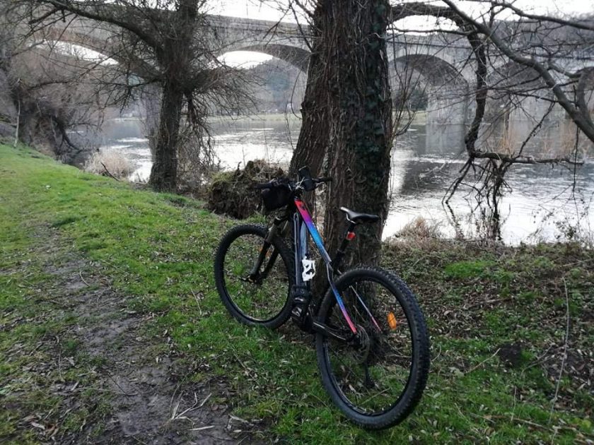 VTT en bord de Loire