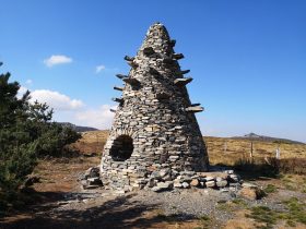 La tour à eau sur le parcours artistique du partage des eaux