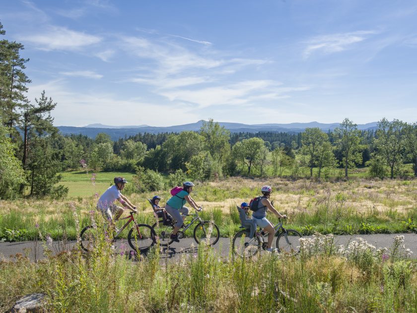 Vélos sur la Via Fluvia