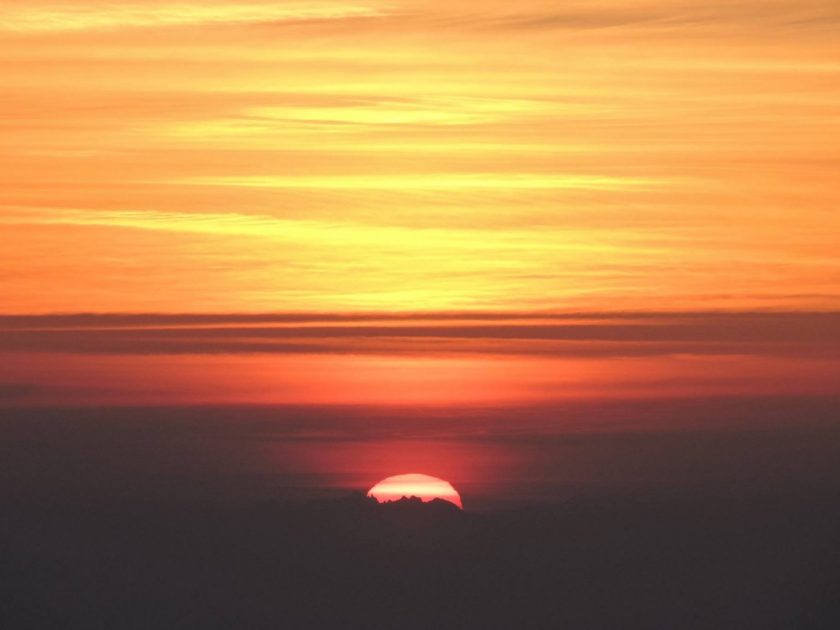 lever de soleil Mont Mézenc