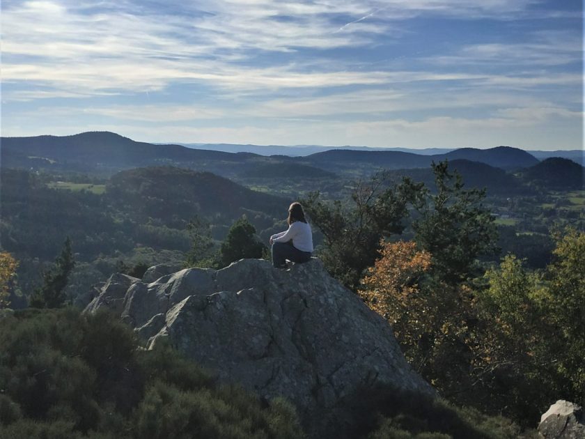 Contemplation au sommet du Suc des Ollières