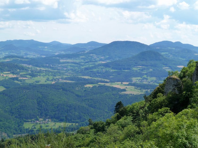 Vue depuis le plateau de la Madeleine