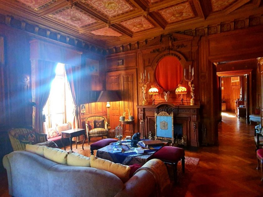 Château de Montivert, le grand salon