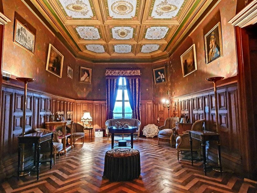 Château de Montivert, le salon d’apparat