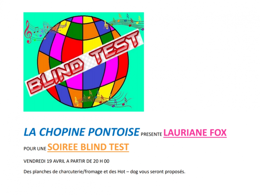 Soirée blind test