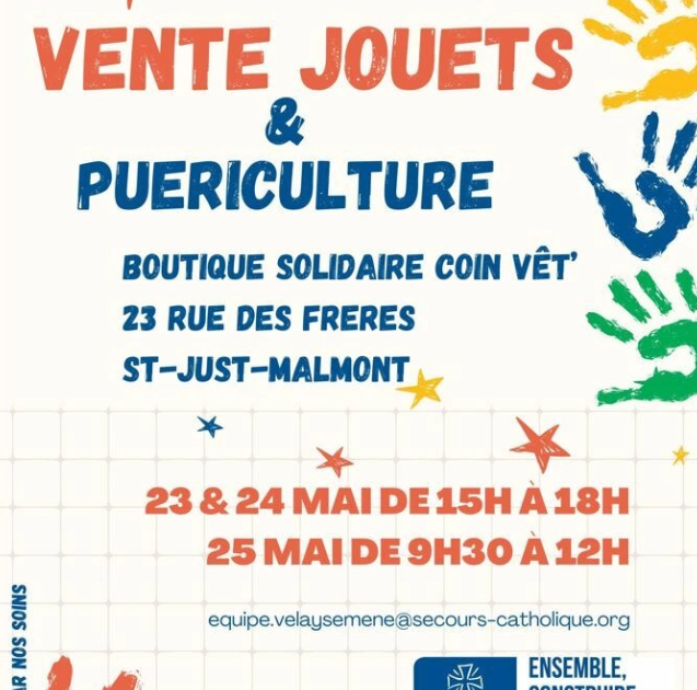 Vente jouets et puériculture