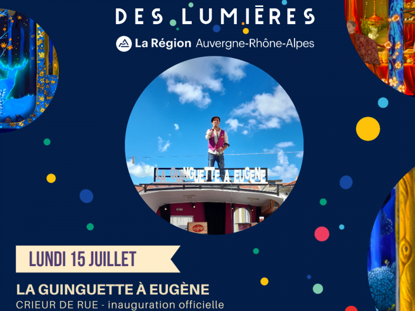 Festival Région des Lumières inauguration officielle