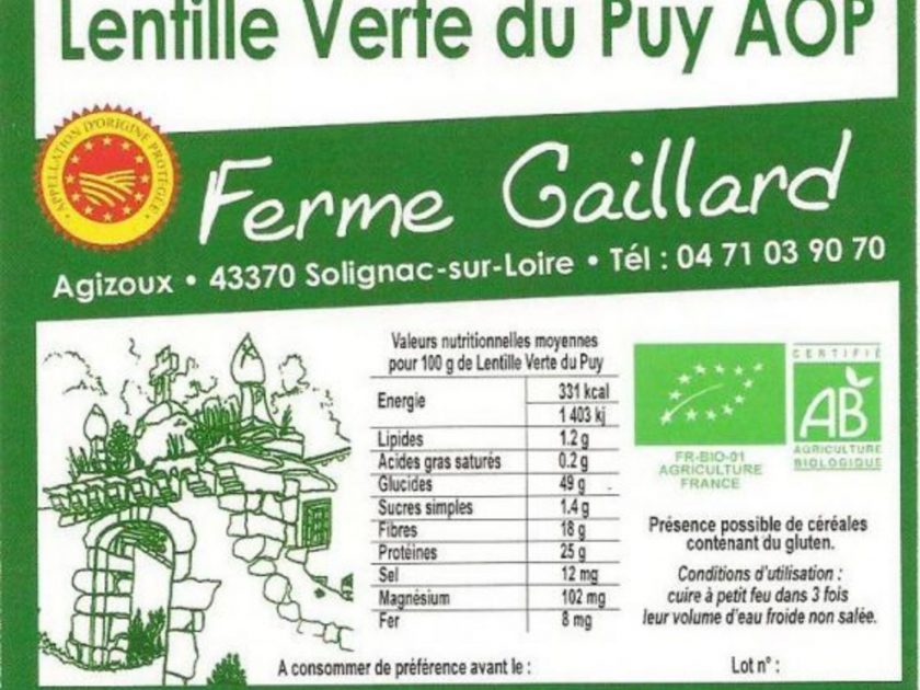 Ferme Gaillard Solignac sur Loire