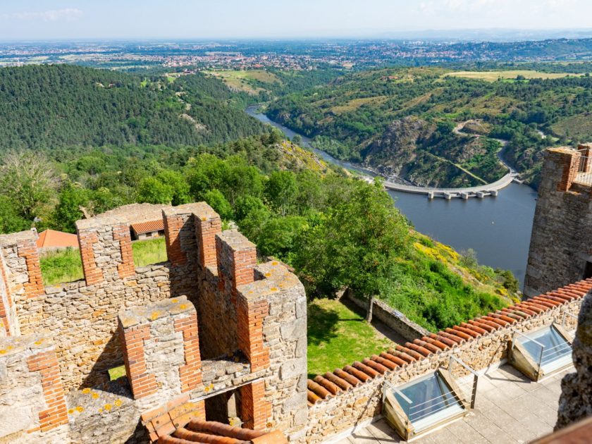 Vue depuis la tour du Château d’Essalois