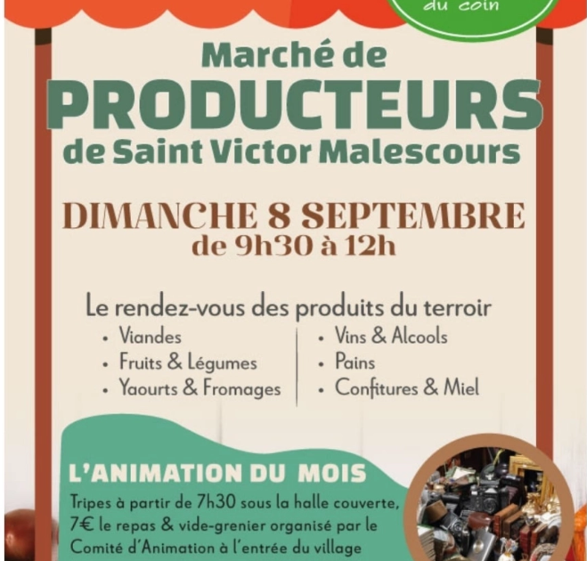 Marché de producteurs SVM