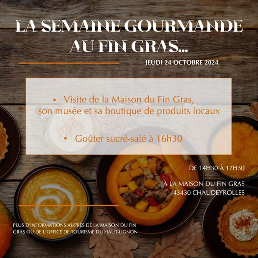 semaine gourmande