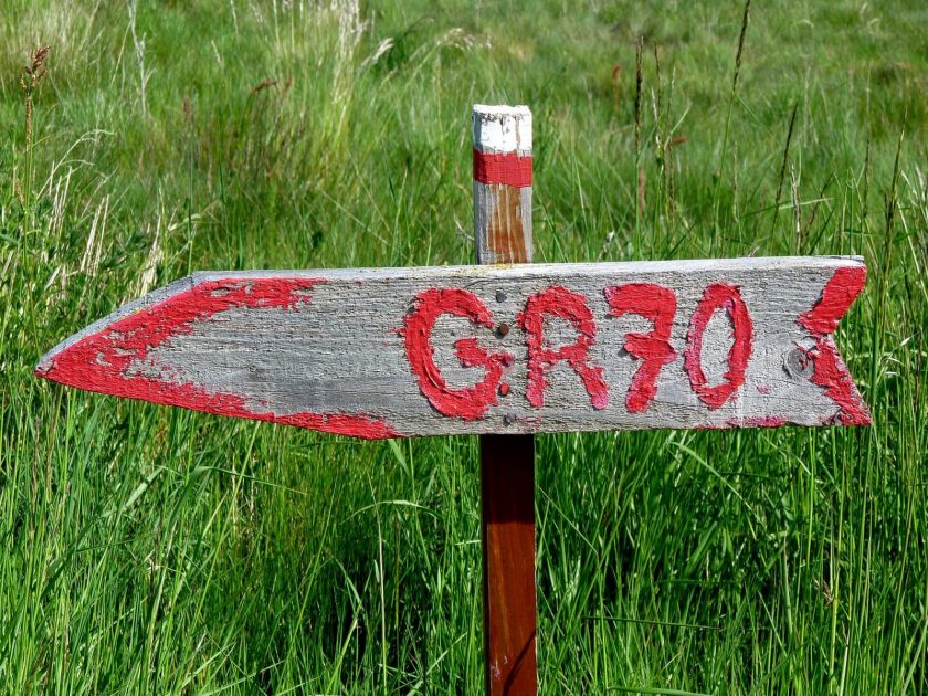 Le Chemin de Stevenson à pied :  Du Puy-en-Velay à Chasseradès