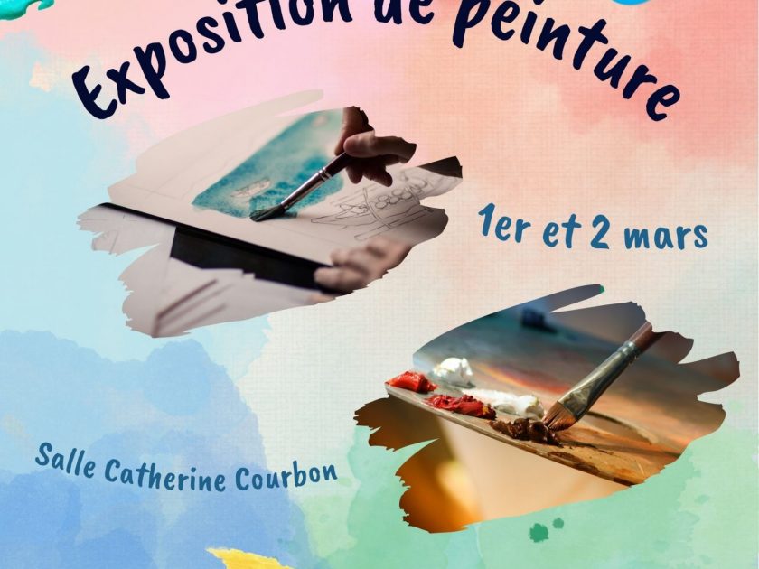 Exposition de peintures_Saint-Ferréol-d’Auroure