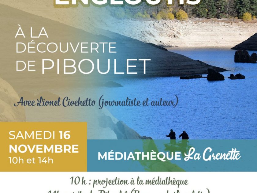 Conférence sur les villages engloutis dans le barrage de Lavalette_Yssingeaux