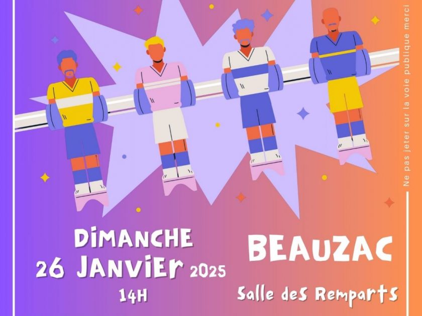 Tournoi de Baby Foot_Beauzac