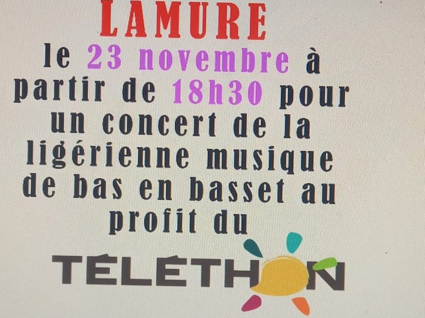 Téléthon – concert  de la Ligérienne Musique à la Chapelle de Lamure_Bas-en-Basset