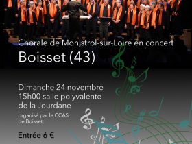 Concert chorale : Les balladins sans mesure_Boisset