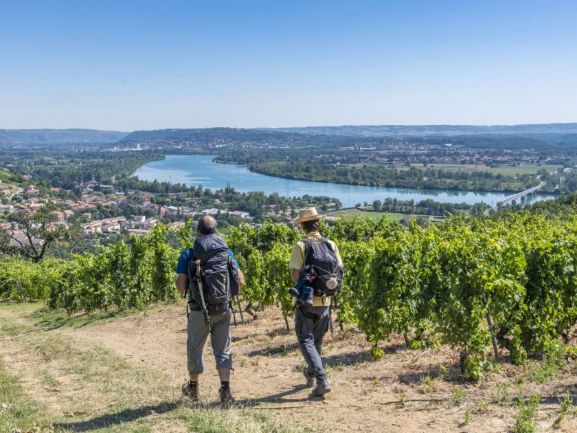 Chemins de Compostelle : Condrieu – Le Puy en Velay_Condrieu