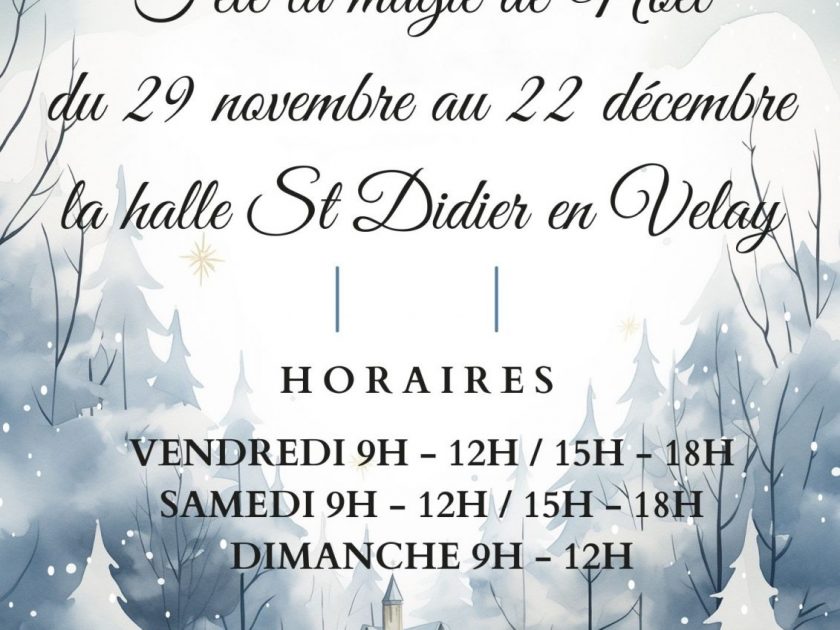 Marché de Noël du Collectif Créateurs_Saint-Didier-en-Velay