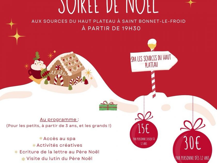 Soirée de Noël au SPA_Saint-Bonnet-le-Froid