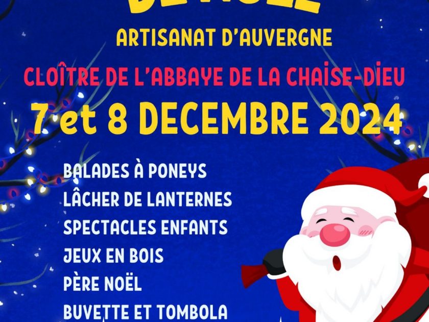 EVE-Visite guidée de l’Abbaye de La Chaise-Dieu : Marché de Noël_La Chaise-Dieu-Affiche