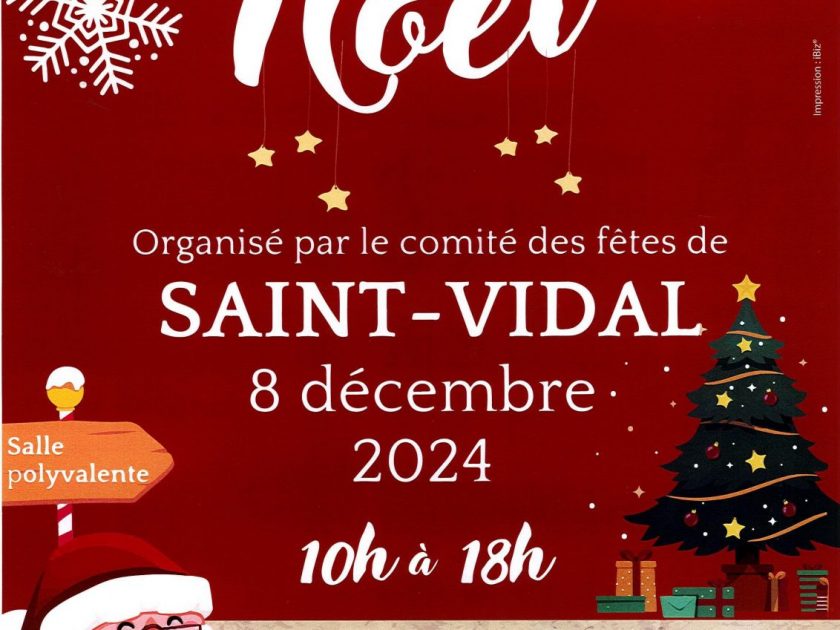 Marché de noël Saint-Vidal_Saint-Vidal