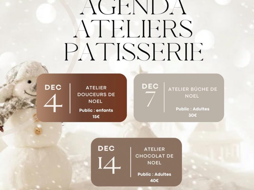 Atelier cuisine enfants : douceurs de Noël_Dunières