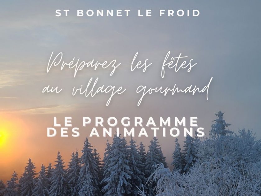 Animations de Noël_Saint-Bonnet-le-Froid