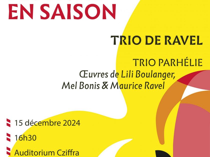 EVE-Festival en saison : Trio de Ravel_La Chaise-Dieu-Affiche