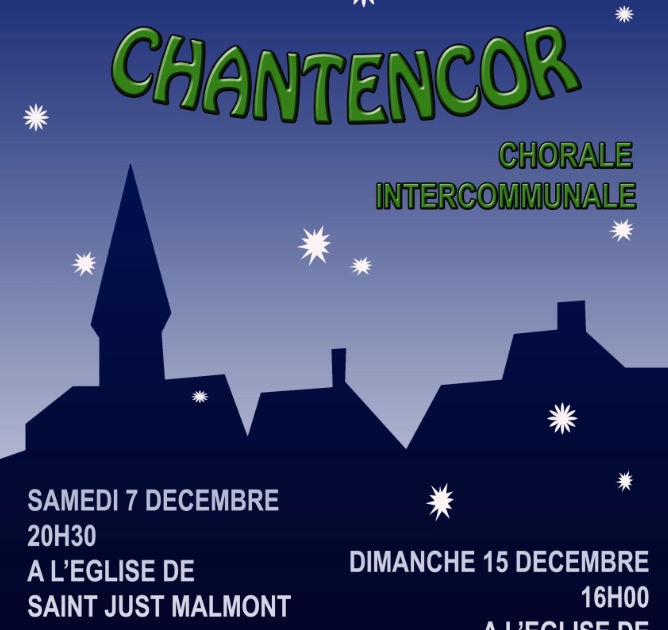 Fête d’hiver – concert de Noël_Saint-Just-Malmont