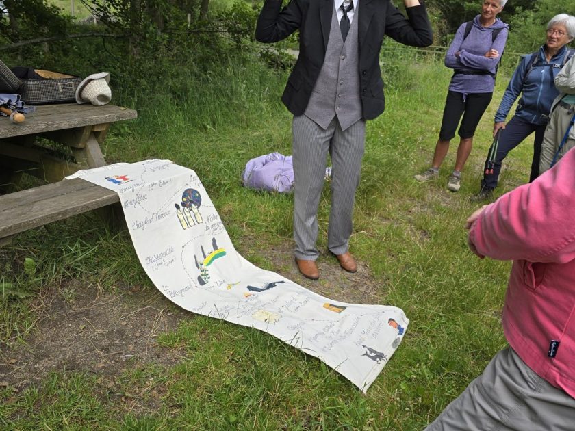 L’échappée belle: guide conférencière_Les Estables