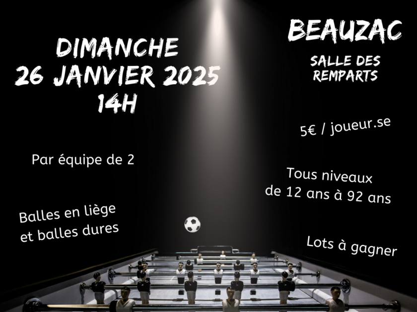 Tournoi de Baby Foot_Beauzac