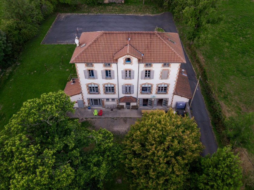 Heb_Gîte des 3 étangs_vue du ciel