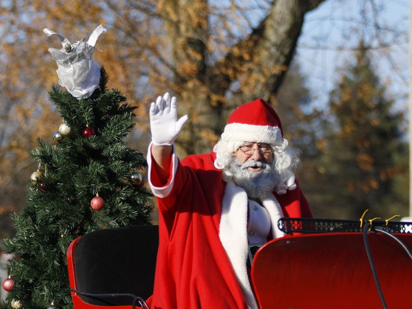 Arrivée du Père Noël_Retournac