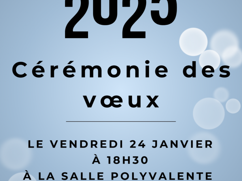 Cérémonie des vœux 2025_Saint-Didier-en-Velay