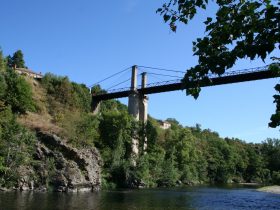 Pont suspendu Saint-Ilpize