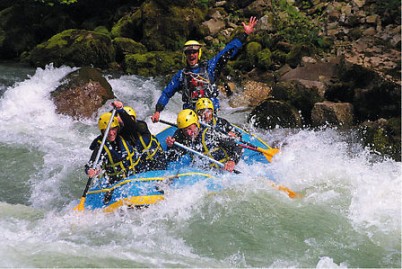 rafting