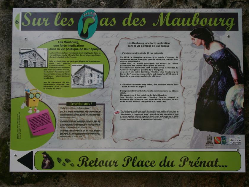 Sur les Pas des Maubourg