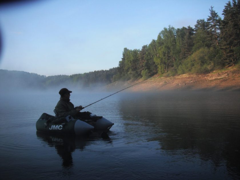 Pêche à la retenue de Lavalette