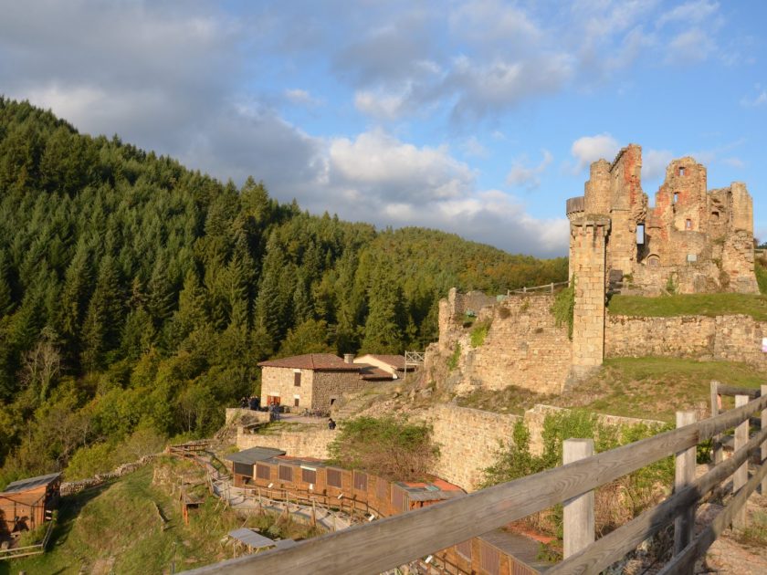 Chateau de Rochebaron Bas en Basset