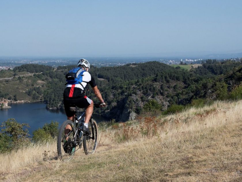 Vtt dans les Gorges de la Loire